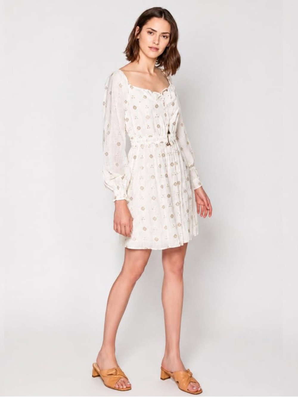 NWT Joie Mianda Long Sleeve Mini Dress